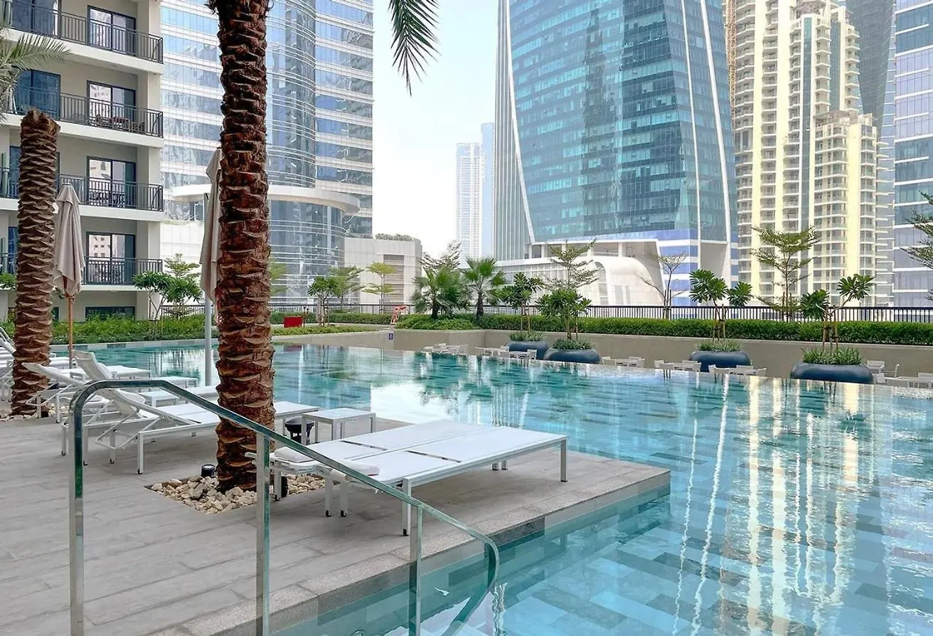 Ferienwohnung Luxurious Pool View 1Bhk, Zada Tower Dubai 0*,